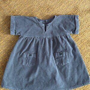 Petit Bateau Corduroy Dress 6 months